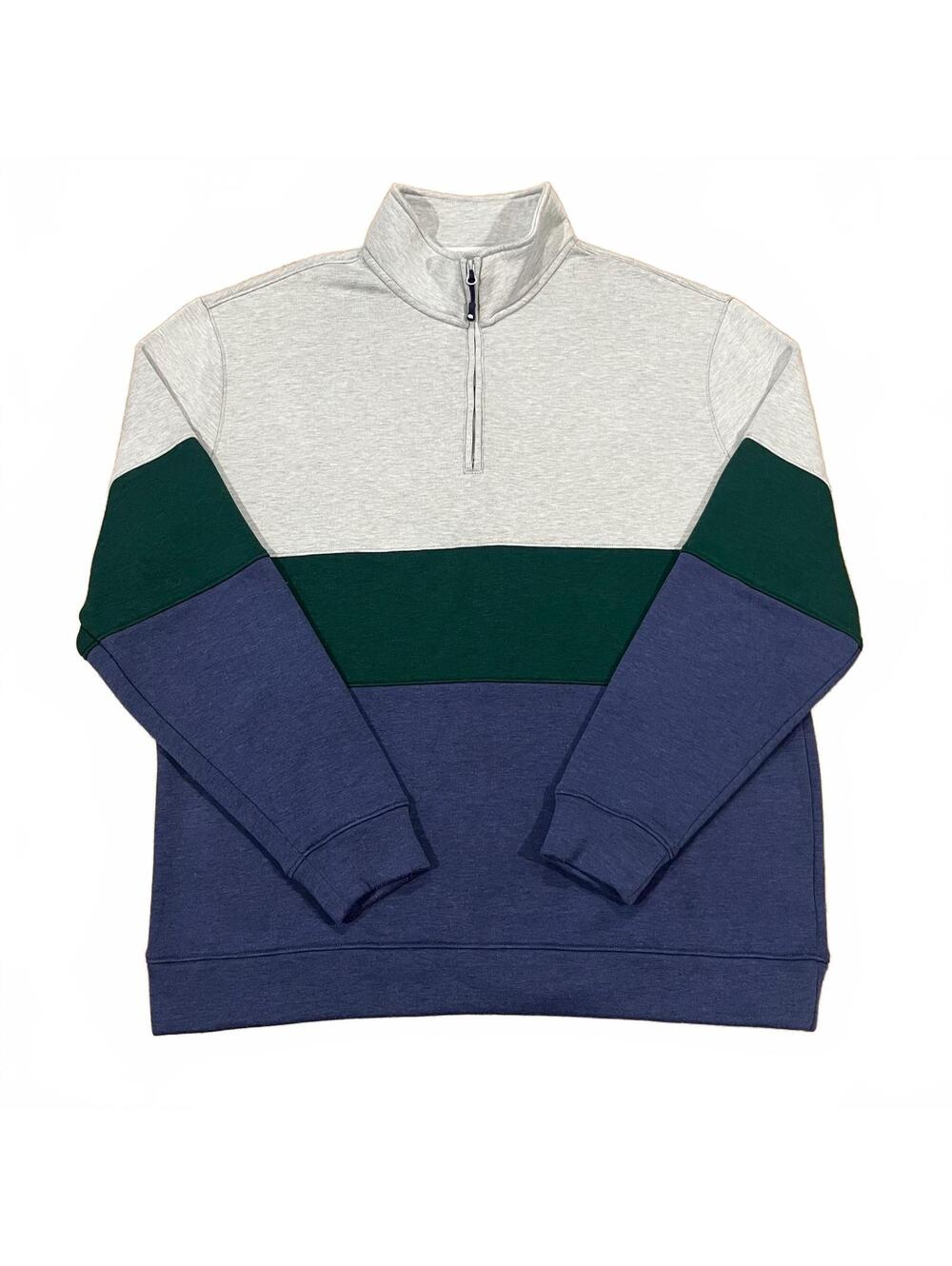 Onward Reserve Performance Quarter Zip Pullover Colorblock Sweatshirt Mens XL